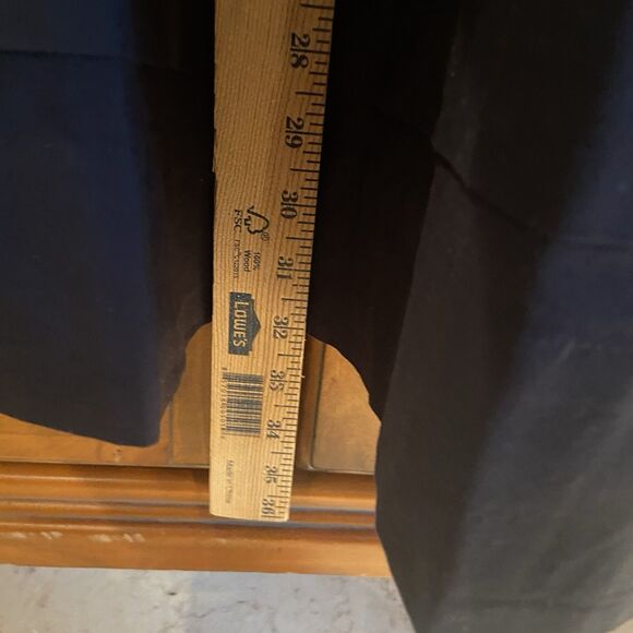 J. Crew Black Drop Waist Mixy Midi Dress A-Line Cotton Size L Romantic Classic - Picture 11 of 12